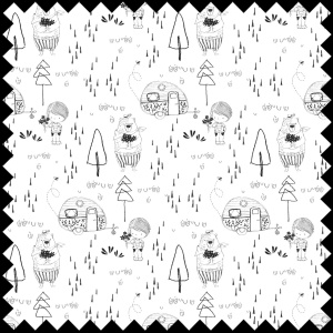 Material Textil My bear friend