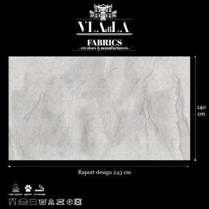 Material Textil Nomadic Wall Grey - Img 2