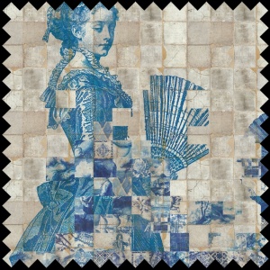 Material Textil Shattered Dames