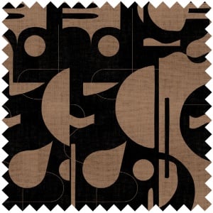 Material Textile Contours in Bold (mocha) - Img 1