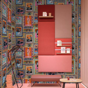 Ornament (rasturnat) Wallpaper