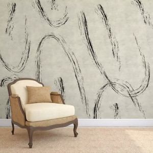 Papier peint Moderne Abstrait Emotional Brush – VLAdiLA