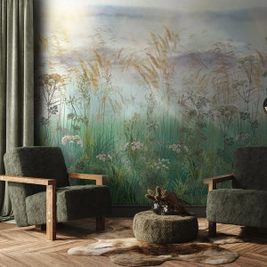 Papier peint Nature Luxe Bright Greenery Daylight – VLAdiLA