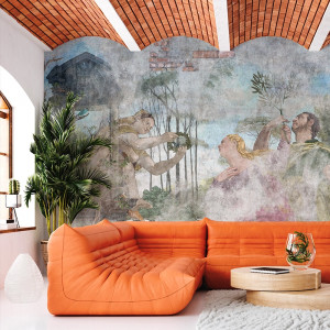 Papier peint panoramique Fresque Château Giornata Sentimentale – VLAdiLA