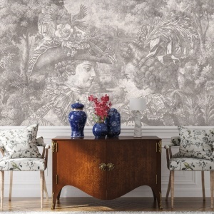 Papier peint Queen’s Whisper cream