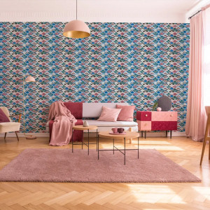 Pink City Papel pintado