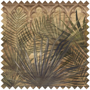 Sepian palms Текстилен материал - Img 1