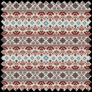 Soft Romanian Traditional Inspiration Fabric
