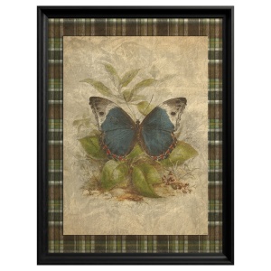 Tableau Blue Morpho Butterfly - Img 2