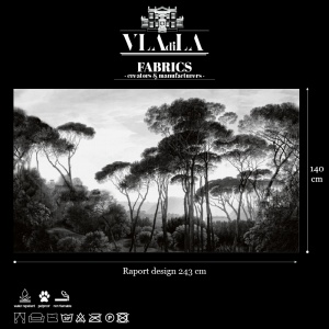 Taormina Pines Текстилен материал - Img 2
