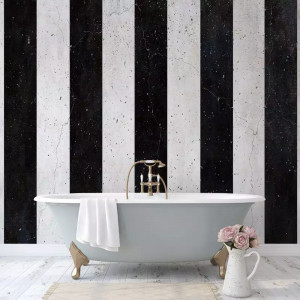 Tapet Grunge Stripes