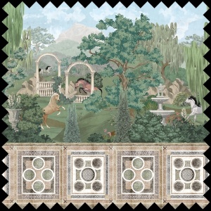 Tissu Bronco Garden