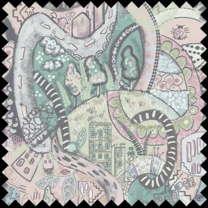 Tissu Énergique (pastel)