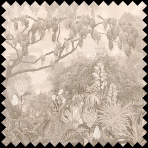 Tissu Glycine Sepia