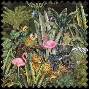 Tissu Jungleful (dark)