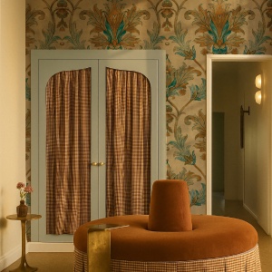 Обои Empire bloom fawn