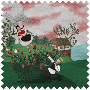 Ткань Amorul in Carpati - Img 3