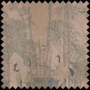 Ткань Makino Pavilion Green Grove