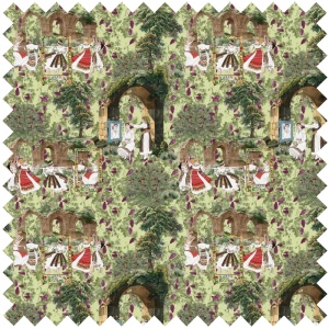 Amurg (verde) Textilanyag