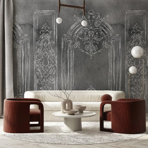 Aquarelle Stucco Behang