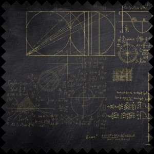 Arcminute gold Fabric