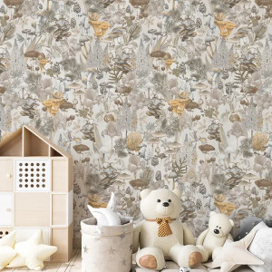 Milky Garden Papel pintado