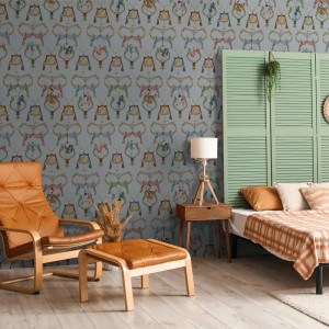 Pagliacci (light blue) Тапет