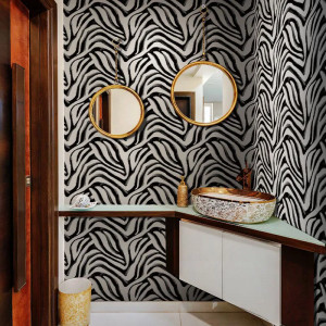 Papier peint Abstrait Jungle Abstract Aphelandra – VLAdiLA