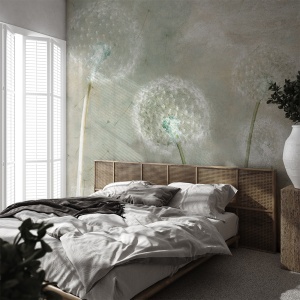 Papier peint Moderne Minimaliste Dandelion Whisper – VLAdiLA