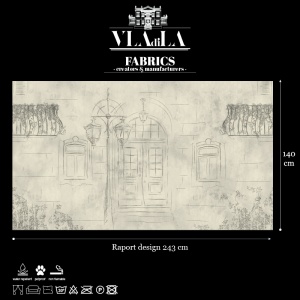 Rue de l'Abreuvoir Текстилен материал - Img 2