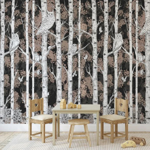 Sarah's Guardians-Night Time In Pink Wallpaper