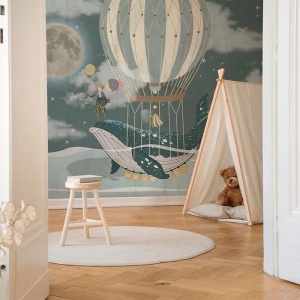 The Little Prince and the Whale Tapeten