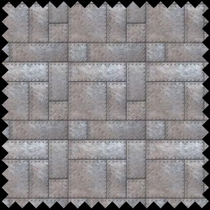 Tissu Iron Bricks