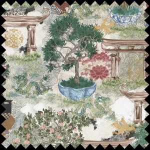 Tissu Japanese Diaries