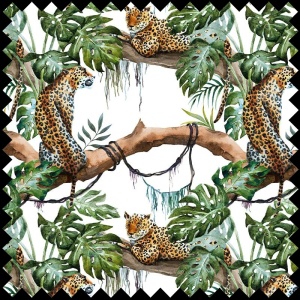 Tissu Jungle Shell