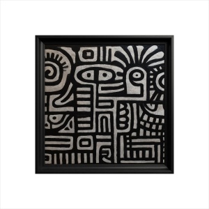 Totemic Grid Gemälde