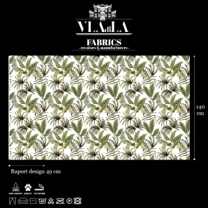 Tropical light Текстилен материал - Img 2