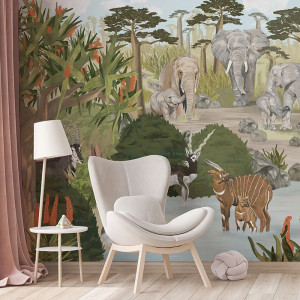 Wonderful Wilds in Color Papier Peint