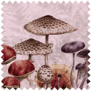 Ткань Fungaria Pink