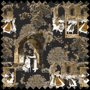 Amurg (rugina) Fabric