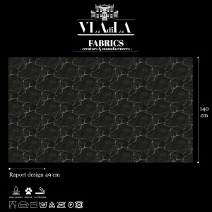 Black Marble Текстилен материал - Img 2