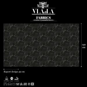Black Marble Fabric - Img 2