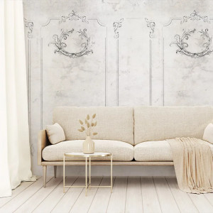 Brindille Stucco Light Tapéta