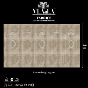 Cameo Stucco Текстилен материал - Img 2