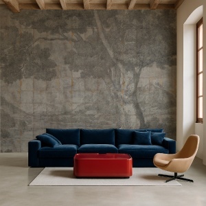 Eternal Oak Cream Tapeten
