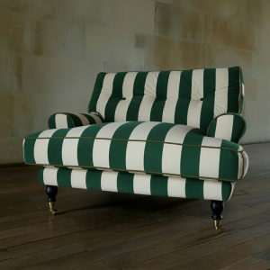 Fauteuil Bona Strisce Green