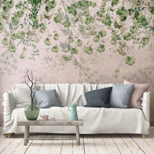 Green Waterfall Behang