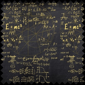 Infinite line gold Fabric