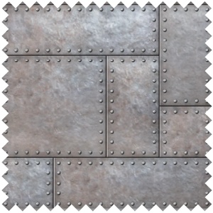 Iron Bricks Fabric