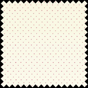 Lovely hearts Fabric